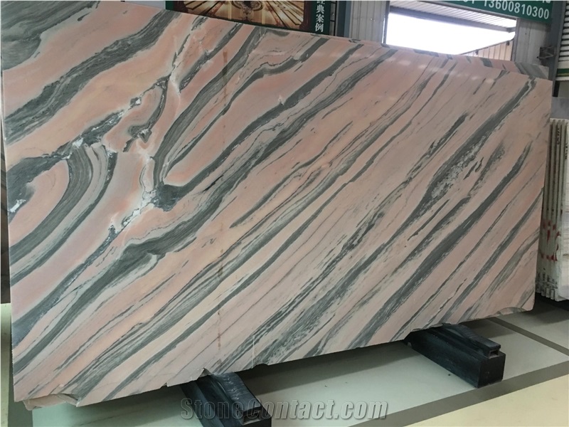 Polished Paloda Banswara Pink Marble Stone Slabs
