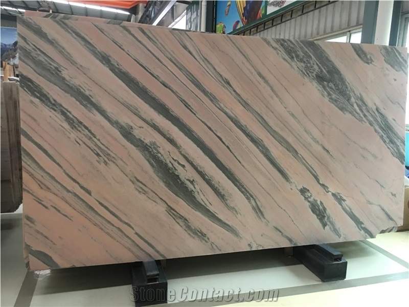 Polished Paloda Banswara Pink Marble Stone Slabs