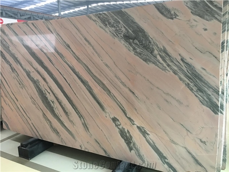 Polished Paloda Banswara Pink Marble Stone Slabs