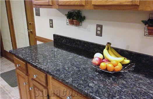 Sapphire Blue Granite Prefab Kitchen Worktops