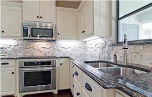 Sapphire Blue Granite Prefab Kitchen Worktops