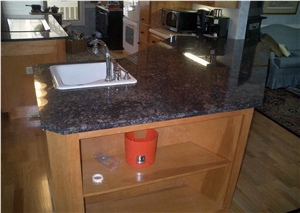 Sapphire Blue Granite Prefab Kitchen Worktops