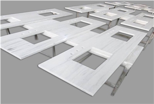 Acrylic Solid Surface Vanity Tops for Hotel Baths