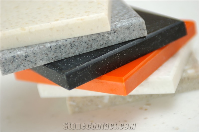 Acrylic Solid Surface Vanity Tops for Hotel Baths