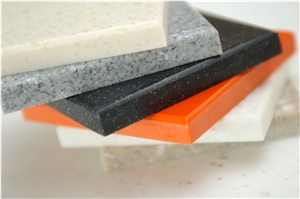 Acrylic Solid Surface Vanity Tops for Hotel Baths