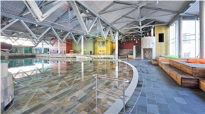 Pirana Quartzite Quartzite Spa Pool Flooring Installation