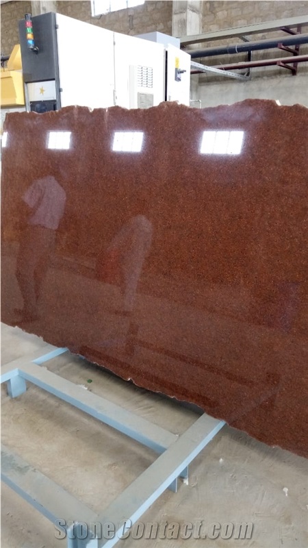 Rosso Perla Granite Slabs