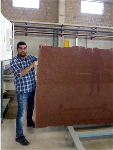 Rosso Perla Granite Slabs