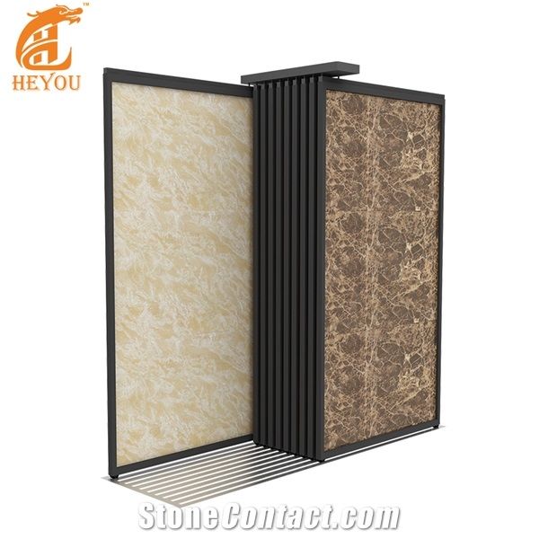 Sliding Ceramic Tile Display Stand