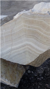 White Gold Onyx Block
