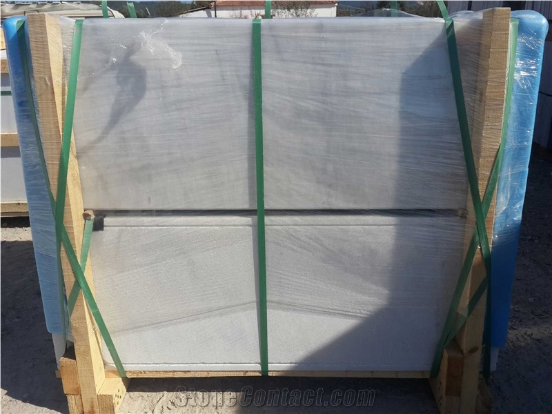 Mugla White Marble Stairs, Steps and Risers