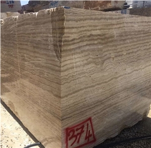 Cream Travertine Blocks