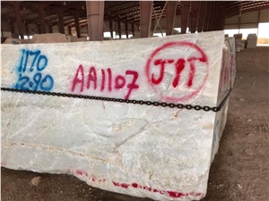 Iran White Onyx Block