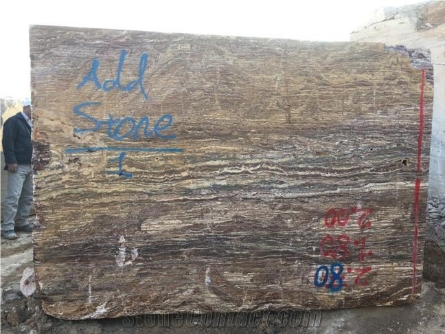 Travertine Dark Walnut