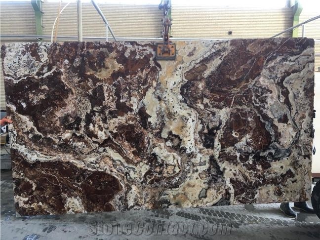 Travertine Dark Walnut