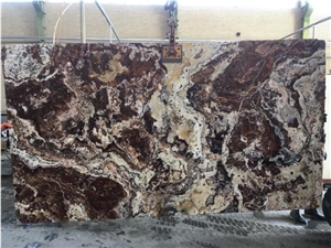 Travertine Dark Walnut