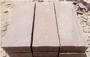 Autumn Brown Sandstone Block Steps