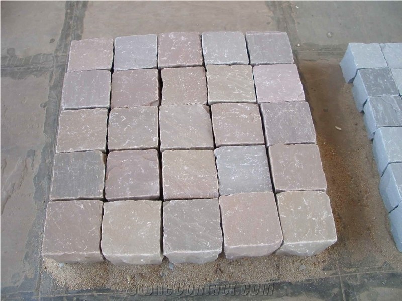 Autumn Brown Sandstone Cobble Stones
