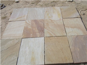 Camel Dust Sandstone Paving Slabs