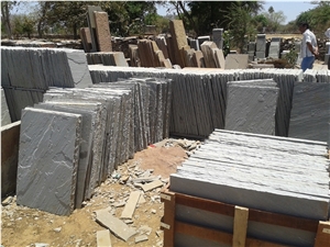 Kandla Grey Sandstone Paving Slabs And Tiles