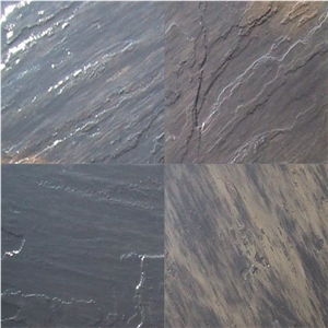Sagar Black Sandstone Paving Slabs & Tiles