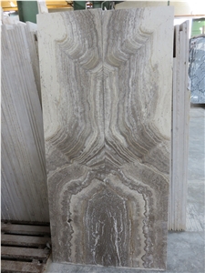 Iran Silver Travertine Block