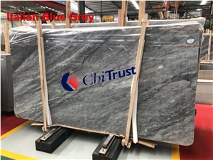 Italian Blue Grey Marble Slab