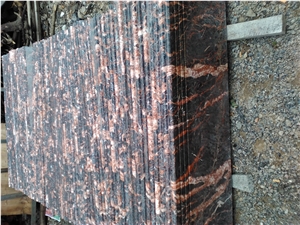 Cheap Azalea Red Marble Steps Stair Riser Price