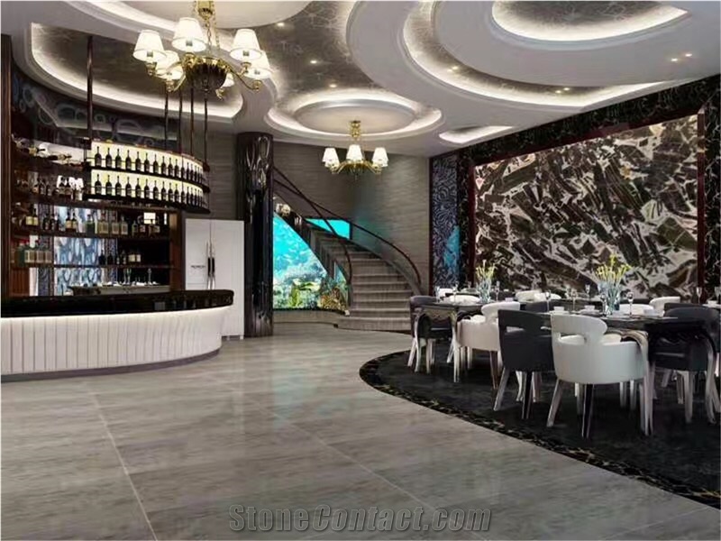 Cheap Chinese Antique River Marble Slab Price