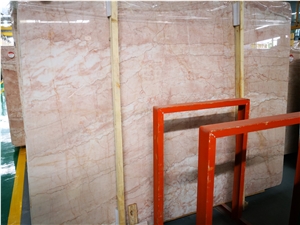 Cheap Chinese Pink Cream Marble Slabs Price