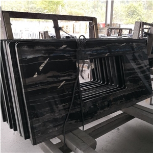 Chinese Silver Portoro Marble Vanity Tops Price