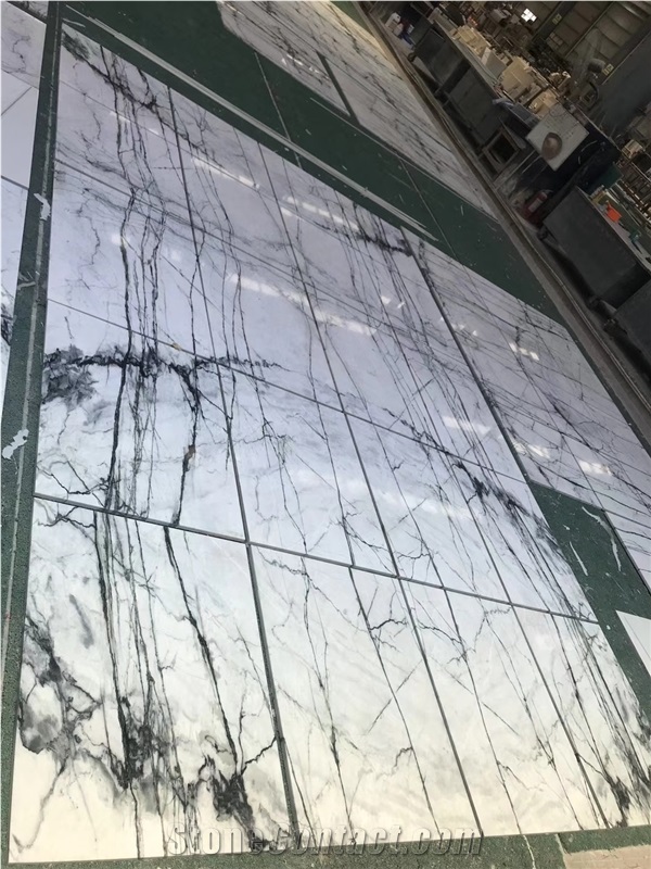 Layout Milas Lilac New York Marble Tile
