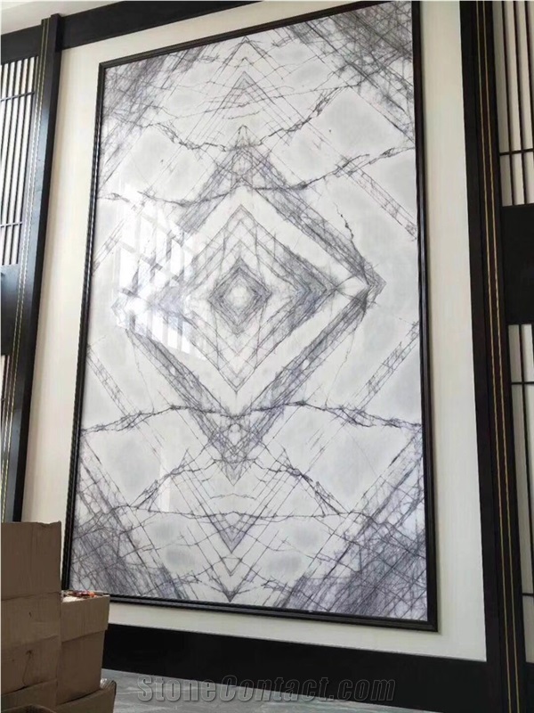 Layout Milas Lilac New York Marble Tile