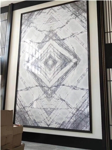 Layout Milas Lilac New York Marble Tile