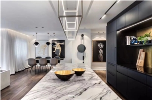 Layout Milas Lilac New York Marble Tile