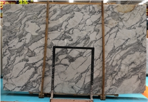 Polished China Arabescato Marble Slab Price