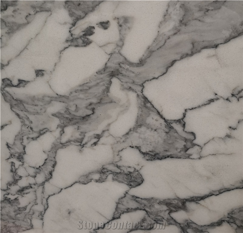 Polished China Arabescato Marble Slab Price