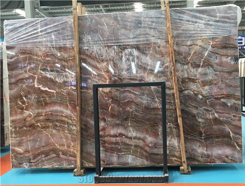 Polished Luxury Red Louis Agate Marble Slabs Price