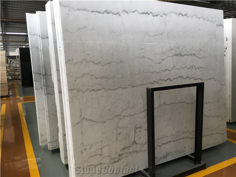 Whosale Chinese Guangxi White Marble Slab Price