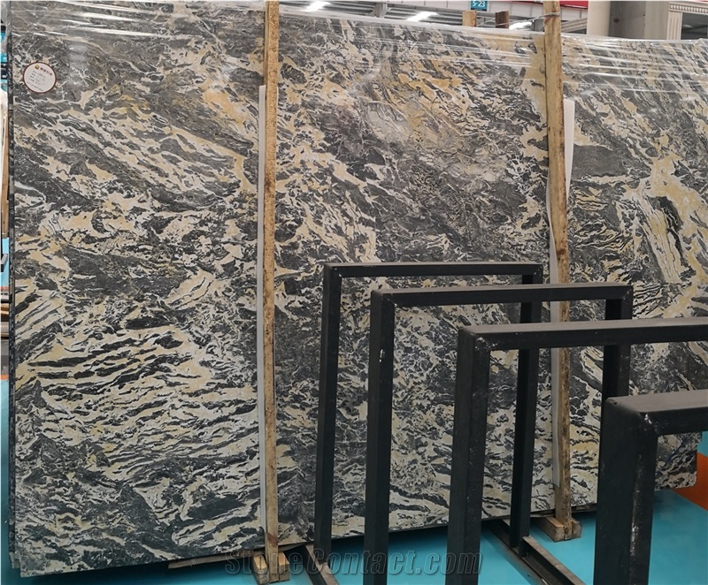 Whosale Golden River Marble Slab Price