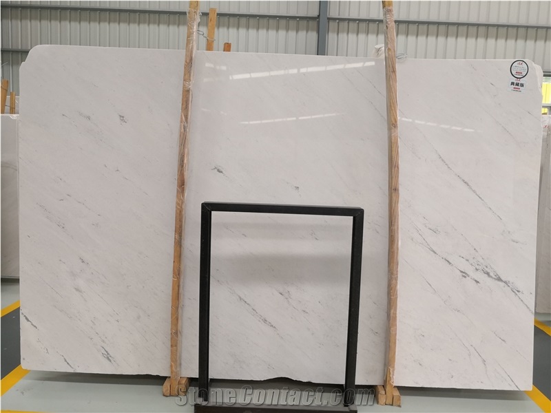 Whosale Macedonia Sivec White Marble Slabs Price