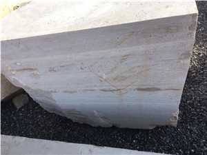 Light Cream Travertine Block, Classic Beige Travertine Block