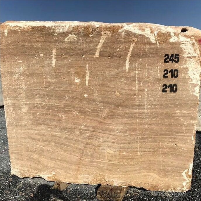 Noce Travertine Blocks Available