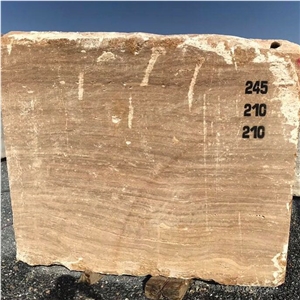 Noce Travertine Blocks Available