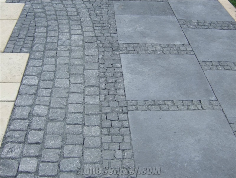 Mendiger Basalt Tumbled Cobbles,Urban Pavement
