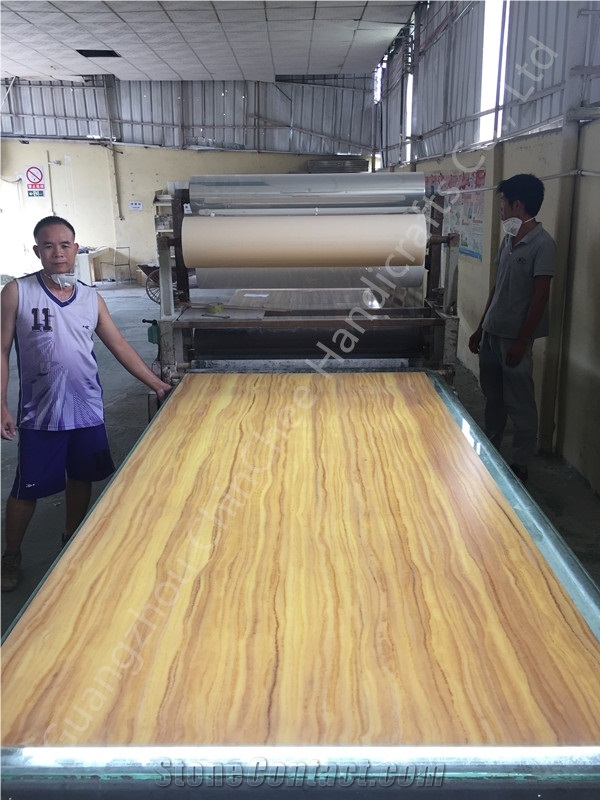 Artificial Alabaster Onyx Reception Counter Desk