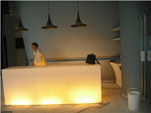 Led Lighting Bar Counter Top Faux Stone Sheet