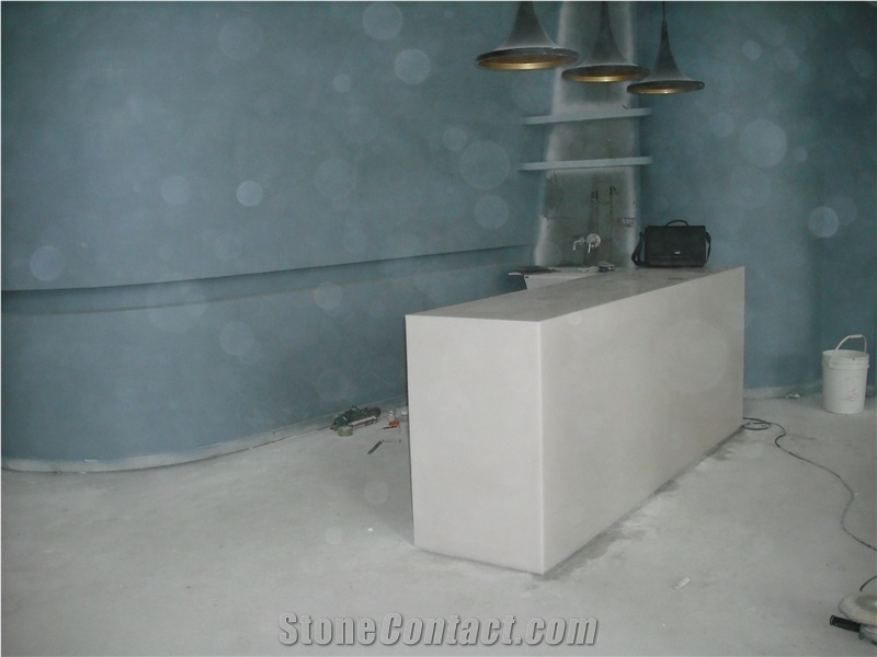 Led Lighting Bar Counter Top Faux Stone Sheet