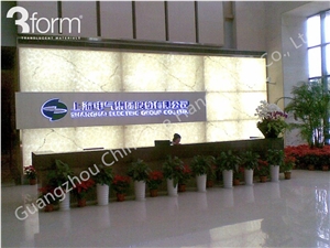 Polished Translucent Stone for Wall Panel Bar Tops