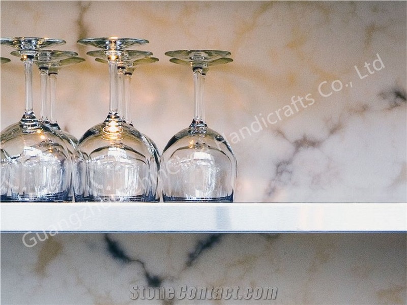 Polished Translucent Stone for Wall Panel Bar Tops